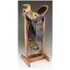 Image 2 : FINE CIRCA 1840 SPANISH STYLE TRADE SADDLE.