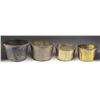 Image 2 : GROUP OF 8 INDIAN TRADE KETTLES.