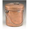 Image 2 : PAIR OF RARE SMALL COPPER TRADE KETTLES.