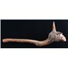 Image 2 : PENOBSCOT TRIBE CARVED FIGURAL WAR CLUB.