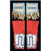 Image 1 : PAIR OF NATIVE AMERICAN BEADED PLAINS LEGGINGS &