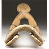 Image 3 : PRIMITIVE "NATIVE AMERICAN" WOOD SADDLE.