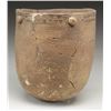 Image 1 : LARGE INCISED DECORATED MISSISSIPPIAN INDIAN POT.