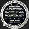 Image 2 : (100-coins) Golden State Mint Second Amendment Proof 1 ozt .999 Silver