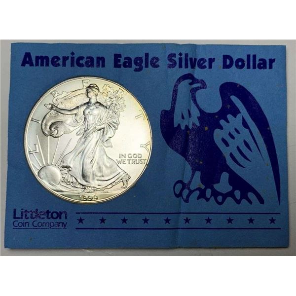 1999 American Silver Eagle Littleton Coin Company