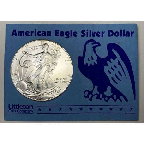 1999 American Silver Eagle Littleton Coin Company