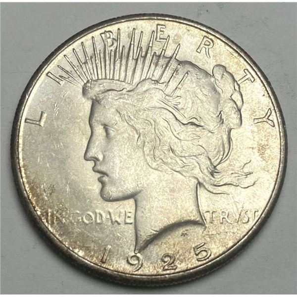 1925-S Peace Silver Dollar MS62