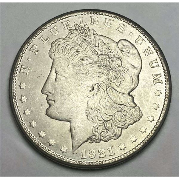 1921-S Morgan Silver Dollar MS62