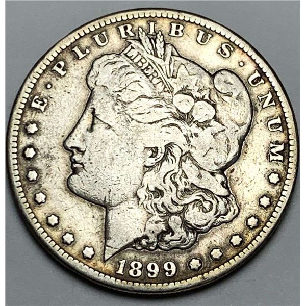 1899-S Morgan Silver Dollar Fine