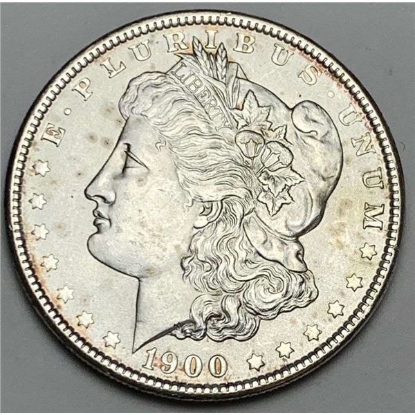 1900 Morgan Silver Dollar MS64 Details