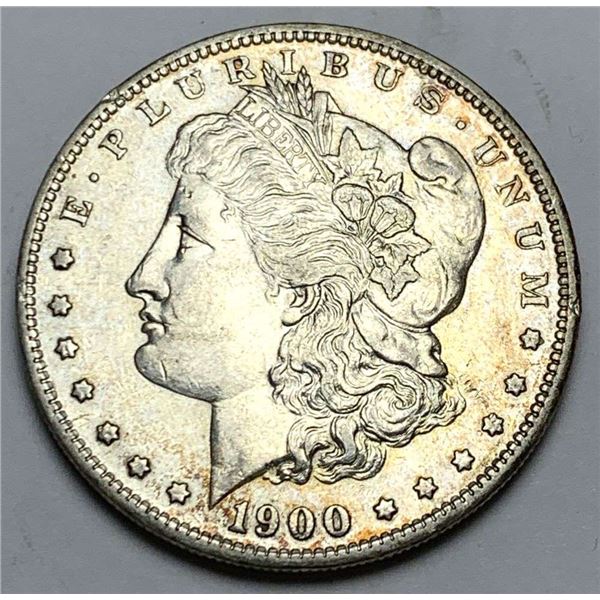 1900-S Morgan Silver Dollar AU55
