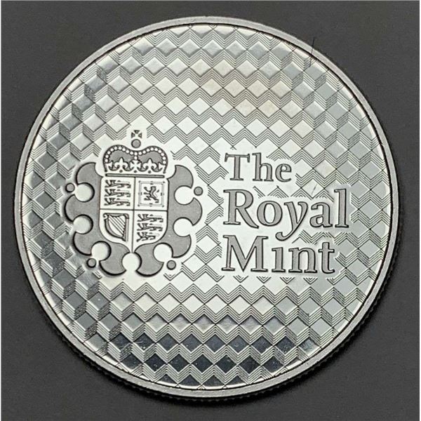 The Royal Mint 1 ozt .999 Silver
