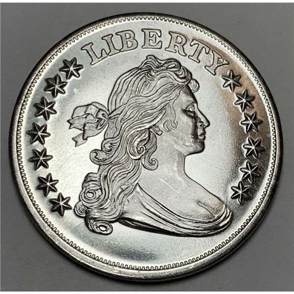 Draped Bust Design 1 ozt .999 Silver