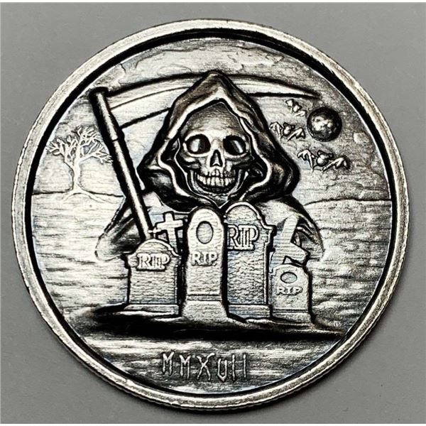 2017 Skeleton Limited Edition 1 ozt .999 Silver
