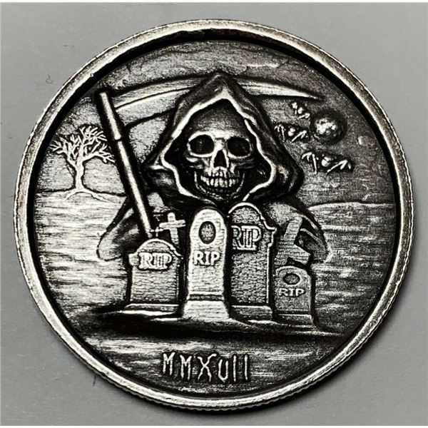 2017 Skeleton Limited Edition 1 ozt .999 Silver
