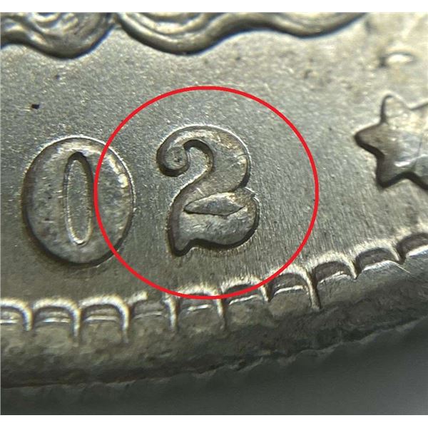 1902-O Morgan Silver Dollar MS64