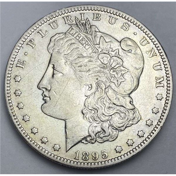 1895-O Morgan Silver Dollar XF Details