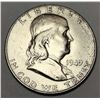 Image 2 : 1949 Franklin Silver Half Dollar MS65 FBL