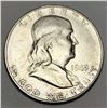 Image 1 : 1949-S Franklin Silver Half Dollar MS65