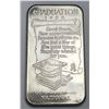 Image 1 : 1988 Graduation 1 ozt .999 Silver Bar