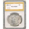 Image 3 : 1921-S Morgan Silver Dollar MS65