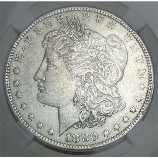 1880-O Morgan Silver Dollar MS63