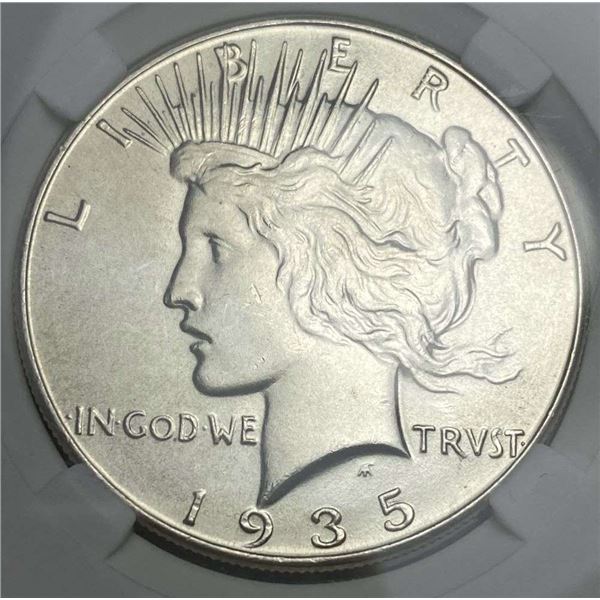 1935 Peace Silver Dollar MS66