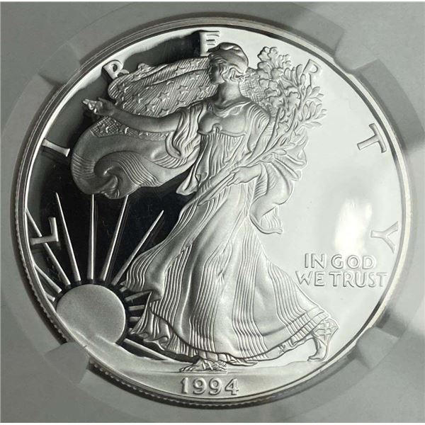 1994-P American Silver Eagle NGC PF69 Ultra Cameo