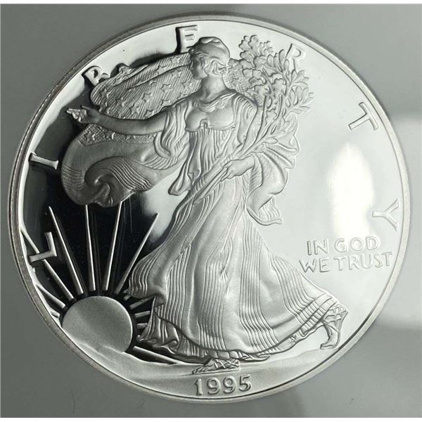 1995-P American Silver Eagle NGC PF69 Ultra Cameo