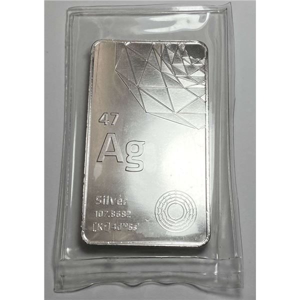 Elemetal 10 ozt .999 Silver Bar