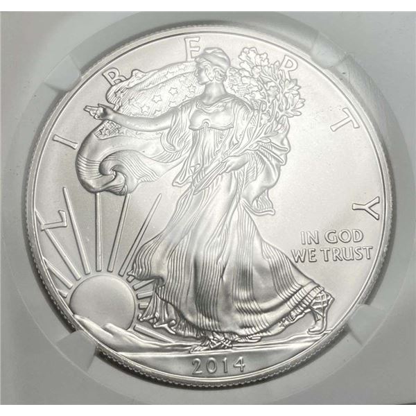 2014(S) American Silver Eagle NGC MS69 Early Releases