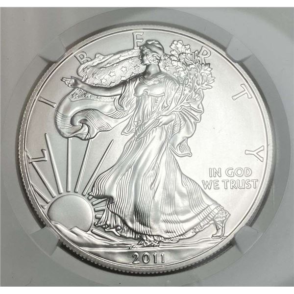 2011(S) American Silver Eagle NGC MS69 Early Releases