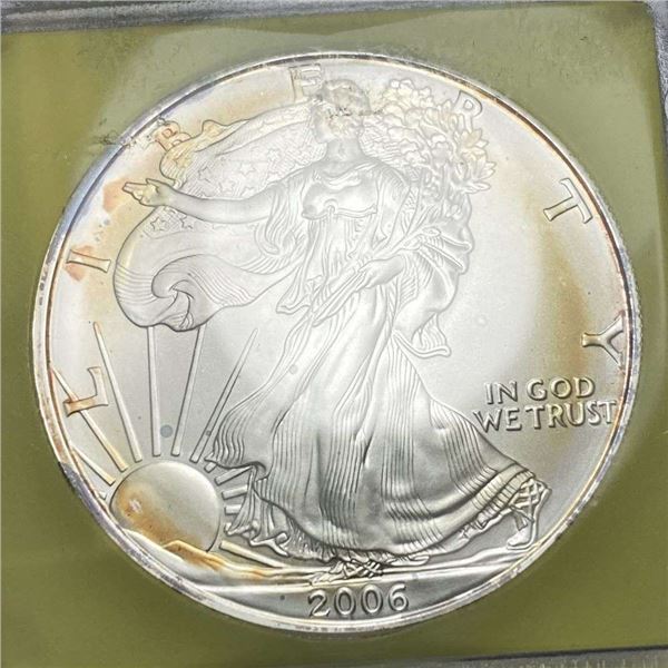 2006 American Silver Eagle MS70