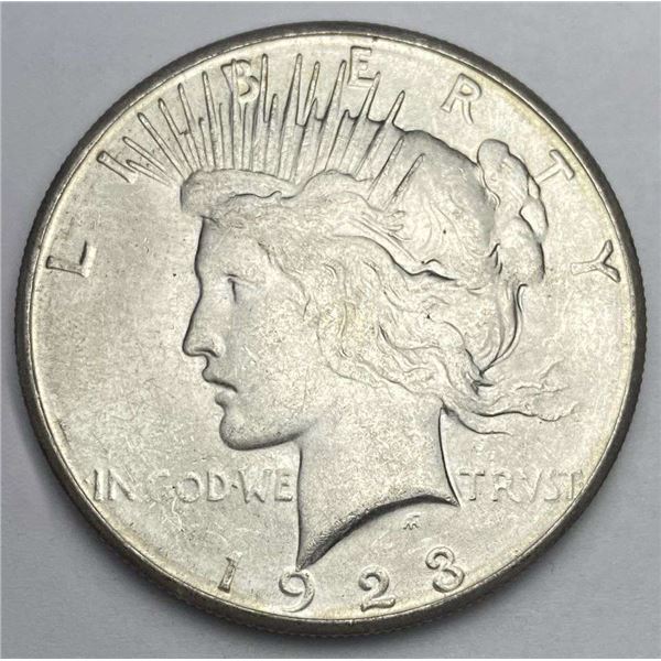 1923-S Peace Silver Dollar MS64
