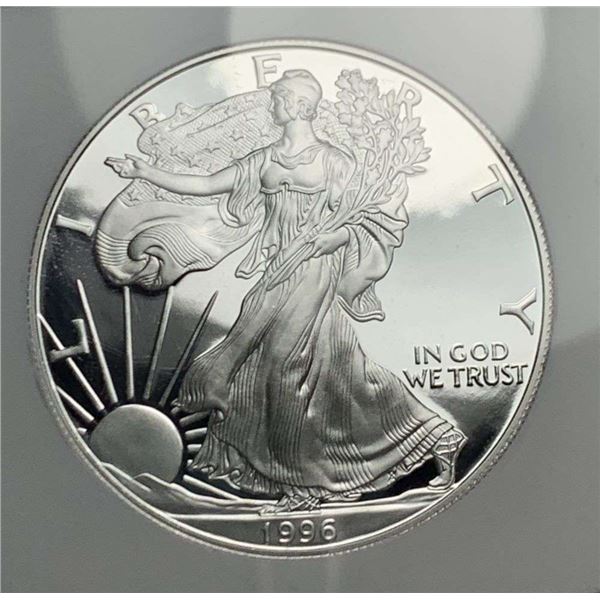 1996-P American Silver Eagle NGC PF69 Ultra Cameo