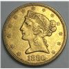 Image 1 : 1880 Gold $5 Liberty Head MS62