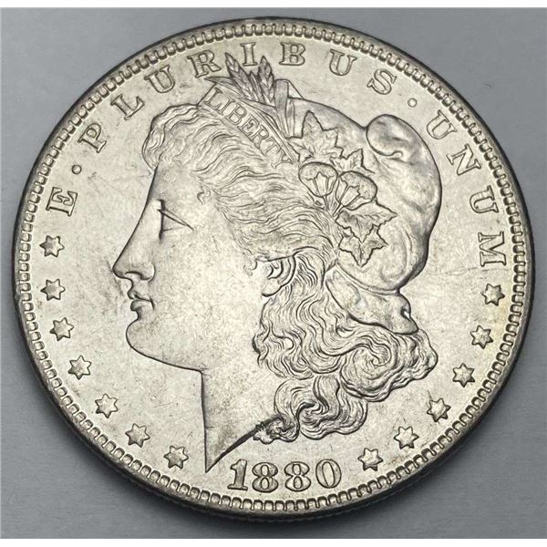 1880-O Morgan Silver Dollar MS62