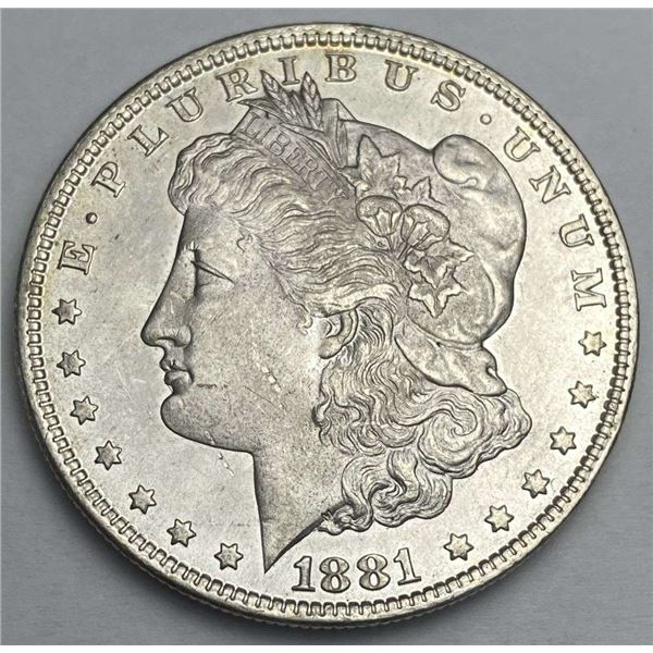 1881-O Morgan Silver Dollar MS64