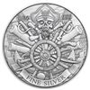 Image 2 : (5) Rolls (100-coins) Dead Men Tell No Tales Design 1 ozt .999 Silver