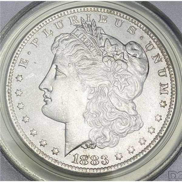 1883-O Morgan Silver Dollar PCGS MS65 OGH