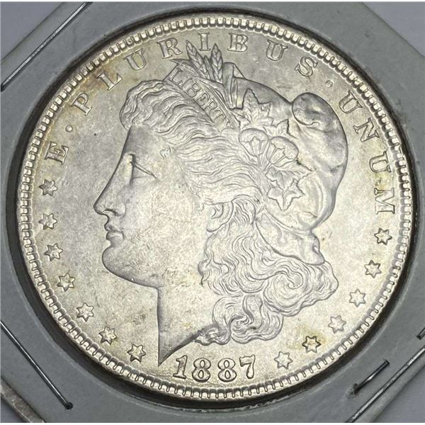 1887 Morgan Silver Half Dollar MS64