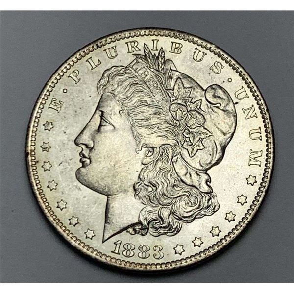 1883-O Morgan Silver Dollar MS65