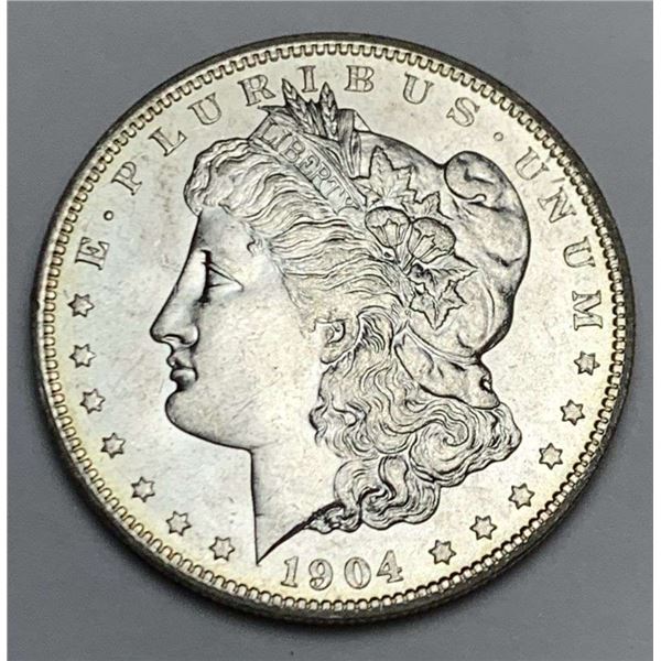 1904-O Morgan Silver Dollar MS64