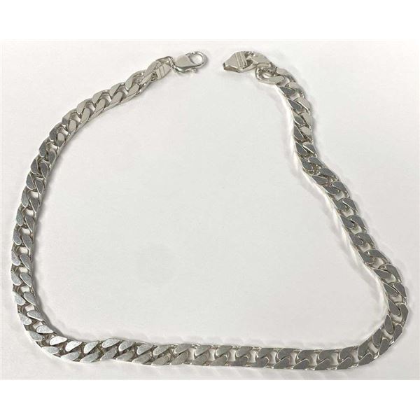 86.5g Curb Link .925 Sterling Silver Chain