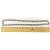 Image 7 : 86.5g Curb Link .925 Sterling Silver Chain