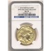 Image 1 : 2010 American Buffalo .9999 Gold $50 NGC MS70 Early Releases
