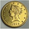 Image 1 : 1899 Gold $10 Liberty Head MS63 PL Details