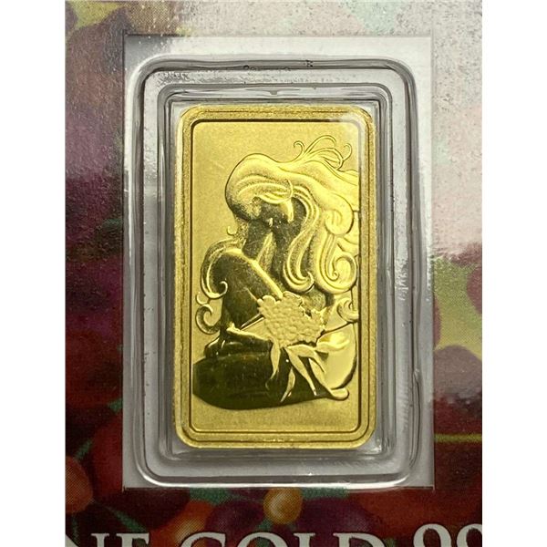 Oriana The Perth Mint Australia 2 Grams .9999 Gold Bar