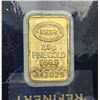 Image 1 : IGR 2.5 Grams .9999 Gold Bar