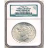 Image 3 : Rare 1922 Peace Silver Dollar NGC MS66 Binion Set